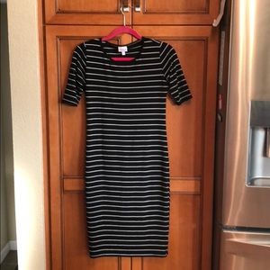LuLaRoe Striped Julia Dress